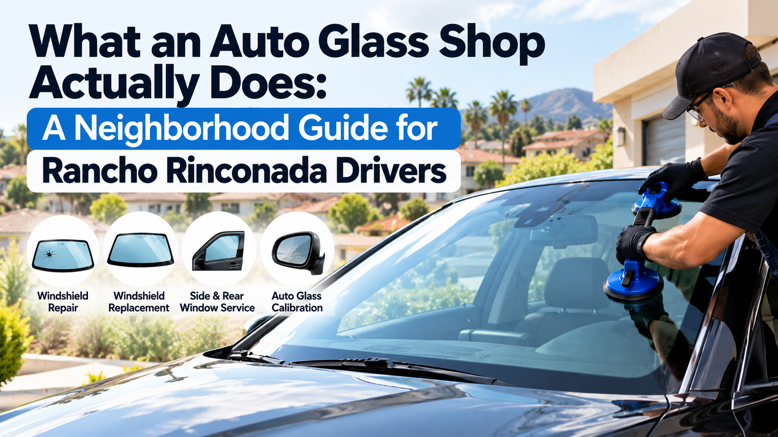 What an Auto Glass Shop Actually Does: A Neighborhood Guide for Rancho Rinconada Drivers